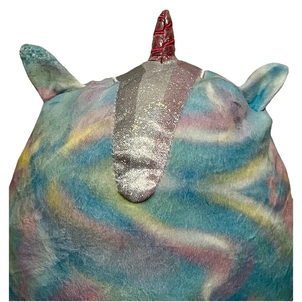 Squishmallows 8 Inch Feodora the Unicorn Scented Tie Dye Plush Fuzzy‎ Belly 2021
